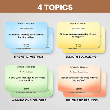The Workplace Communication Deck (52 Cards)
